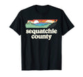 Sequatchie County Tennessee Outdoors T-Shirt - Minimalist Print Unisex - T-Shirt, Sweatshirt, Hoodie