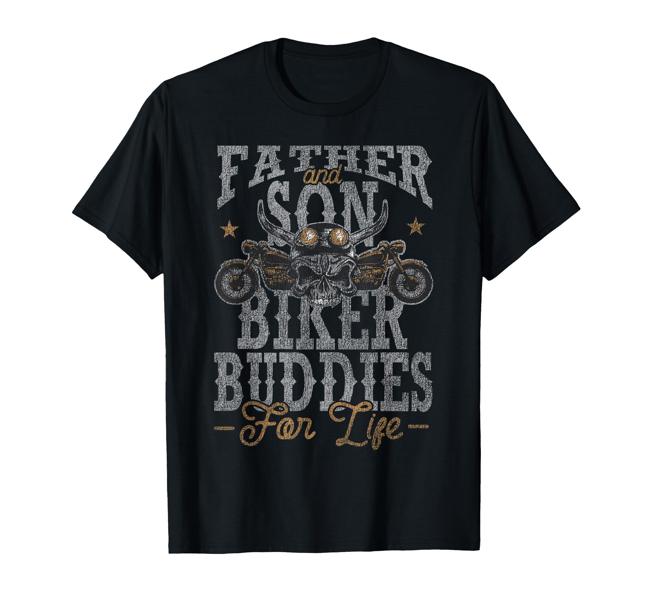 Motorcycle Biker Dad Son Father And Son T-Shirt - Graphic Print Men Women - T-Shirt, Sweatshirt, Hoodie
