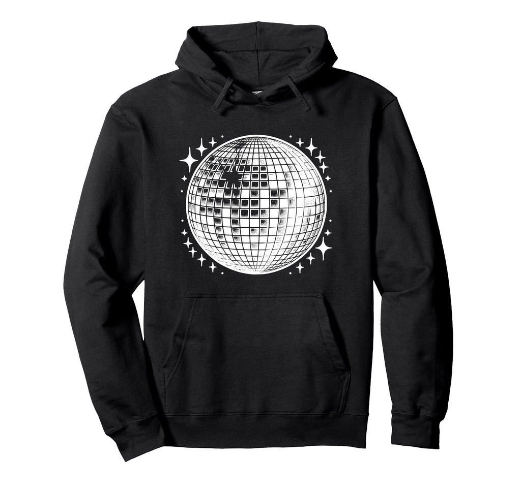 Disco Ball Hoodie - Streetwear Style for Adults - T-Shirt, Sweatshirt, Hoodie