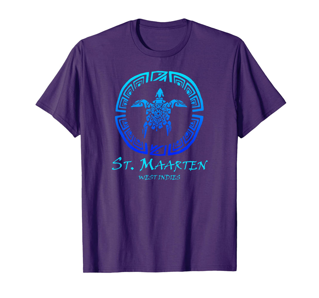 St Maarten West Indies Tribal T-Shirt - Aesthetic Graphic for Adults - T-Shirt, Sweatshirt, Hoodie