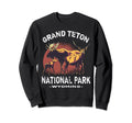 Grand Teton National Park Sweatshirt - Aesthetic Graphic for Adults - T-Shirt, Sweatshirt, Hoodie