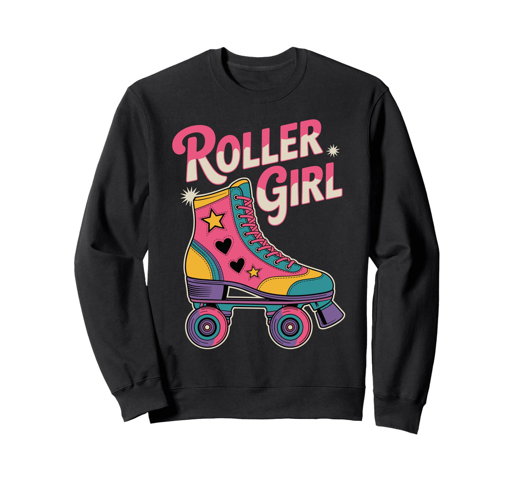 Roller Colorful 90S 80S Roller Sweatshirt - Novelty Apparel for Adults - T-Shirt, Sweatshirt, Hoodie