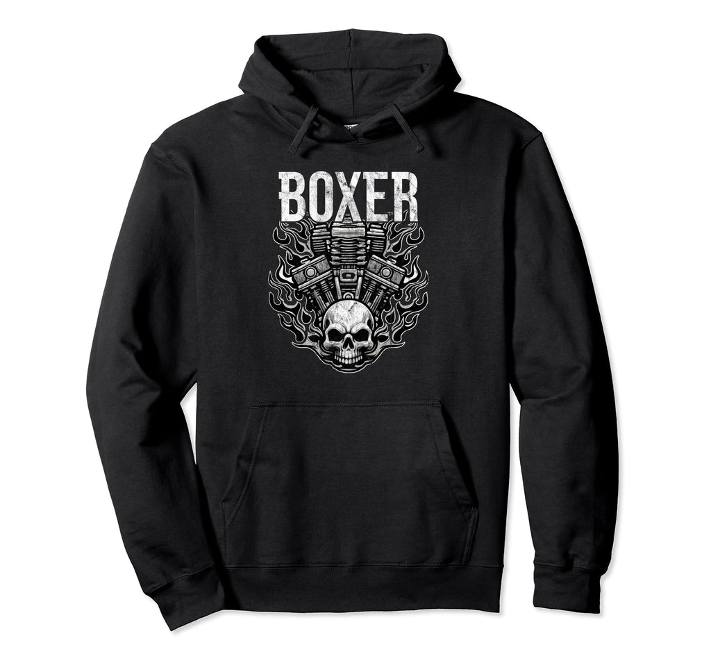 Boxer Motorcycle Driver Series R Hoodie - Custom Art Print Men Women - T-Shirt, Sweatshirt, Hoodie