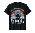 Mental Health Priority Depression T-Shirt - Aesthetic Graphic for Adults - T-Shirt, Sweatshirt, Hoodie