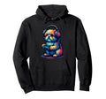 Shih Tzu Gamer Gaming Dog Lover Hoodie - Fun Novelty Design for Adults - T-Shirt, Sweatshirt, Hoodie