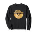 Vinyl Record Player Disco Music Sweatshirt - Fun Novelty Design Men Women - T-Shirt, Sweatshirt, Hoodie