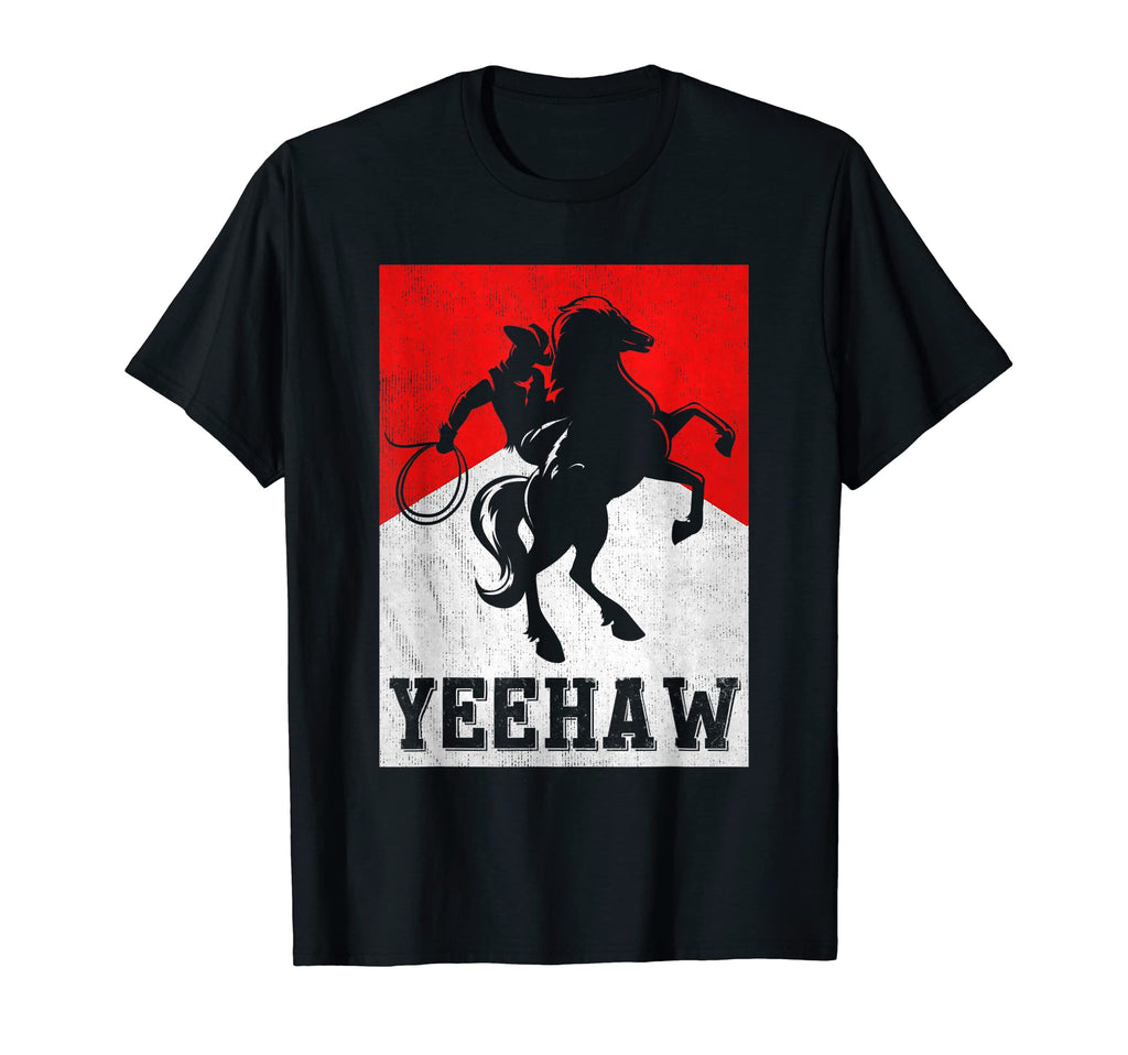 Cowboy Yeehaw Western Country Cowboy T-Shirt - Streetwear Style for Adults - T-Shirt, Sweatshirt, Hoodie