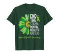 End Stigma Mental Health Matters T-Shirt - Minimalist Print Unisex - T-Shirt, Sweatshirt, Hoodie