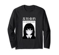 Anti Social Butterfly Sarcastic T-Shirt - Streetwear Style for Adults - T-Shirt, Sweatshirt, Hoodie