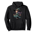 Meditation Witch Yoga Pose Relaxing Hoodie - Aesthetic Graphic Men Women - T-Shirt, Sweatshirt, Hoodie