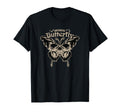 Antisocial Butterfly Skull Wings T-Shirt - Graphic Print Men Women - T-Shirt, Sweatshirt, Hoodie
