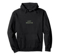 Just Breathe Minimalist Sage Mindfulness Hoodie - Aesthetic Graphic Unisex - T-Shirt, Sweatshirt, Hoodie