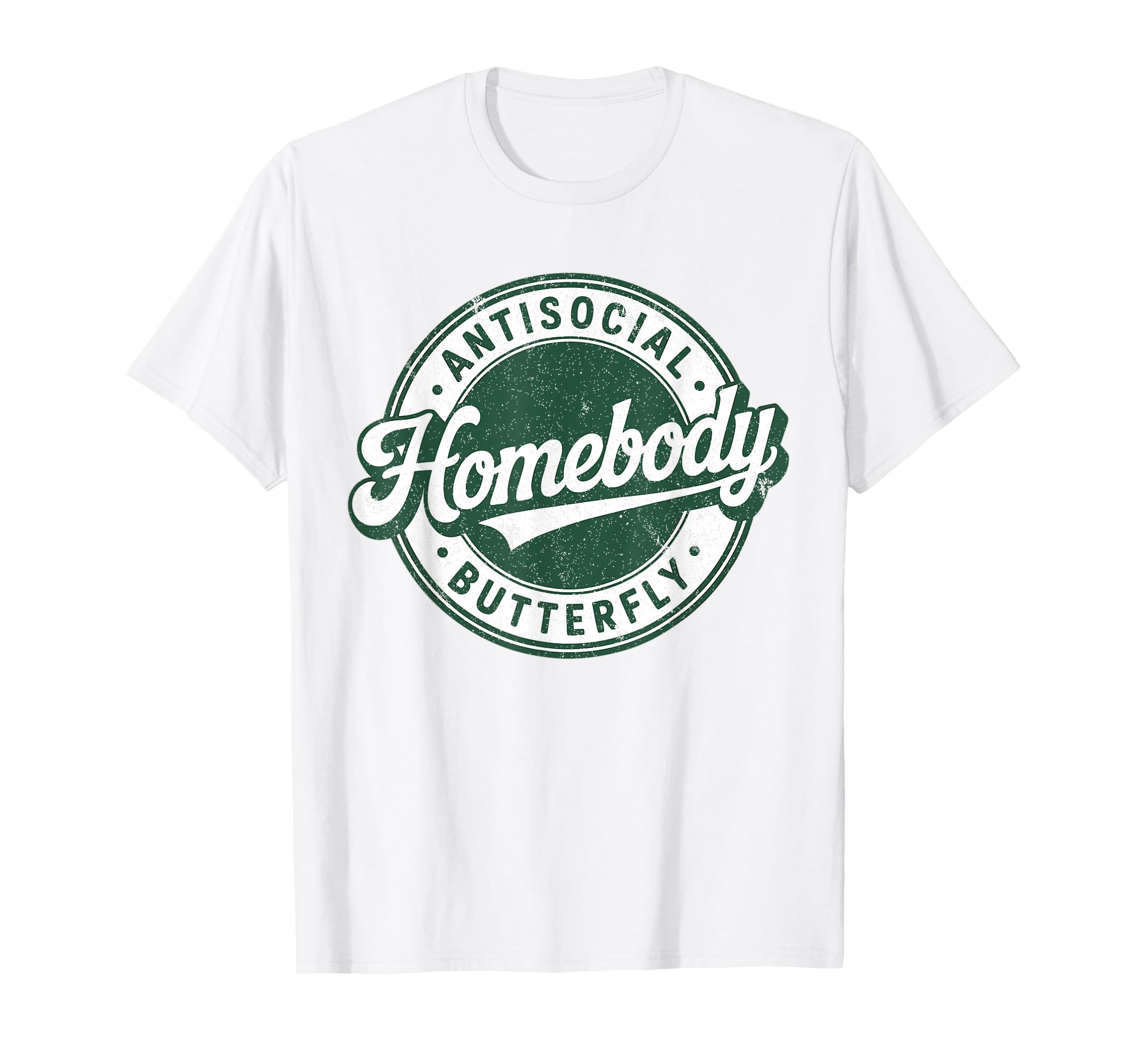 Homebody Antisocial Butterfly T-Shirt - Aesthetic Graphic for Adults - T-Shirt, Sweatshirt, Hoodie