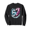 I Was 6 Now Im 7 Funny Gamer Birthday Sweatshirt - Custom Art Print Unisex - T-Shirt, Sweatshirt, Hoodie
