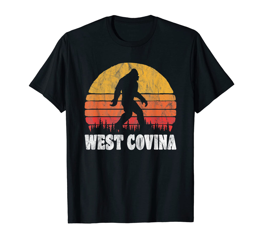 West Covina Eighties Bigoot Sunset T-Shirt - Casual Everyday Wear Unisex - T-Shirt, Sweatshirt, Hoodie