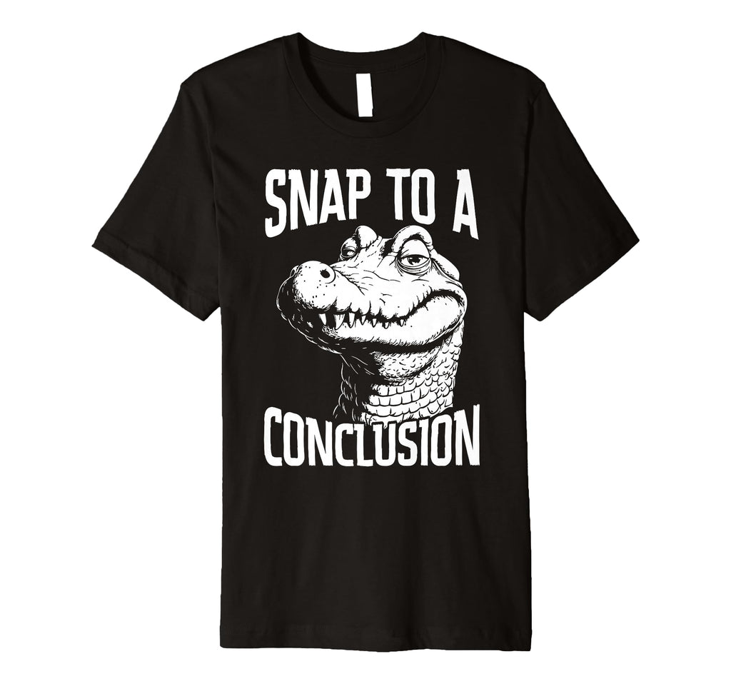 Funny Crocodile Overthinkers And Snappy T-Shirt - Aesthetic Graphic Unisex - T-Shirt, Sweatshirt, Hoodie