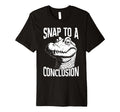 Funny Crocodile Overthinkers And Snappy T-Shirt - Aesthetic Graphic Unisex - T-Shirt, Sweatshirt, Hoodie