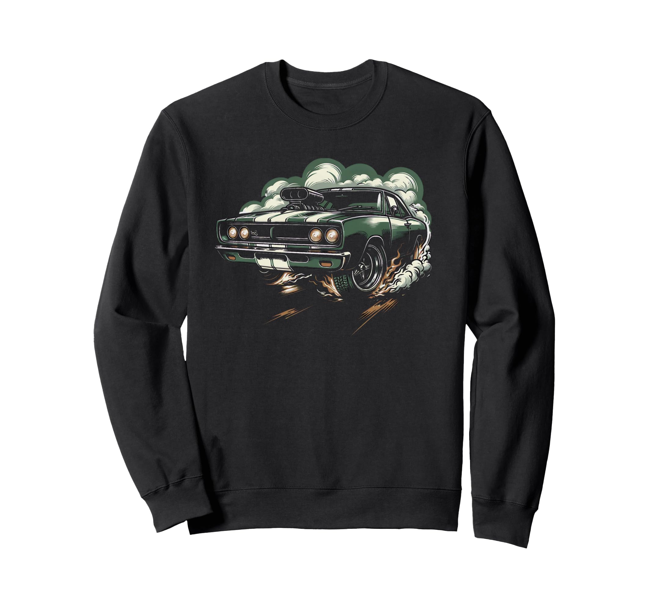 Muscle Car 60S 70S Car Lover Sweatshirt - Custom Art Print Unisex - T-Shirt, Sweatshirt, Hoodie