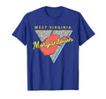 Morgantown West Virginia Wv Triangle T-Shirt - Minimalist Print for Adults - T-Shirt, Sweatshirt, Hoodie