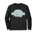 Overthinker Funny Anxiety Introvert T-Shirt - Custom Art Print Men Women - T-Shirt, Sweatshirt, Hoodie