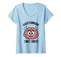 Womens Overthinking Since Birth T-Shirt - Streetwear Style for Adults - T-Shirt, Sweatshirt, Hoodie