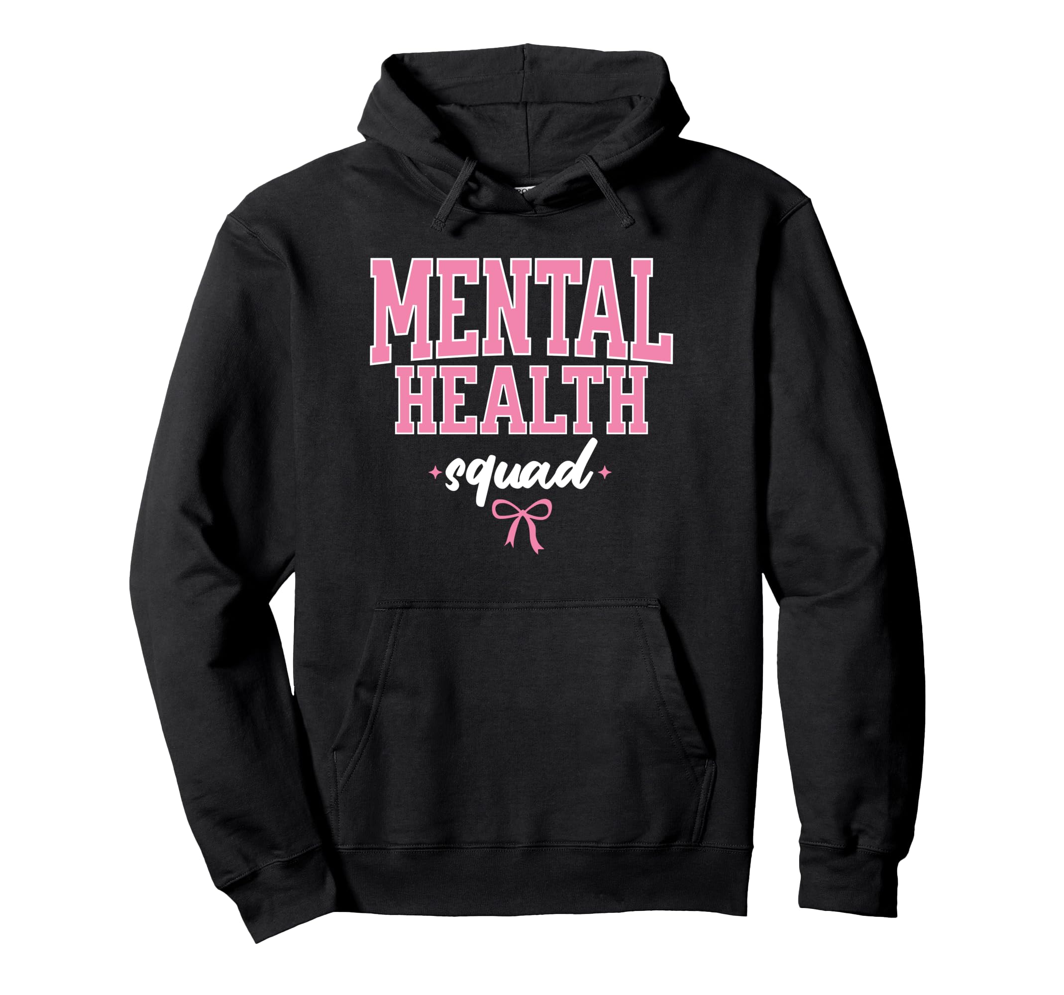 Mental Health Squad Brain Illness Hoodie - Fun Novelty Design Men Women - T-Shirt, Sweatshirt, Hoodie