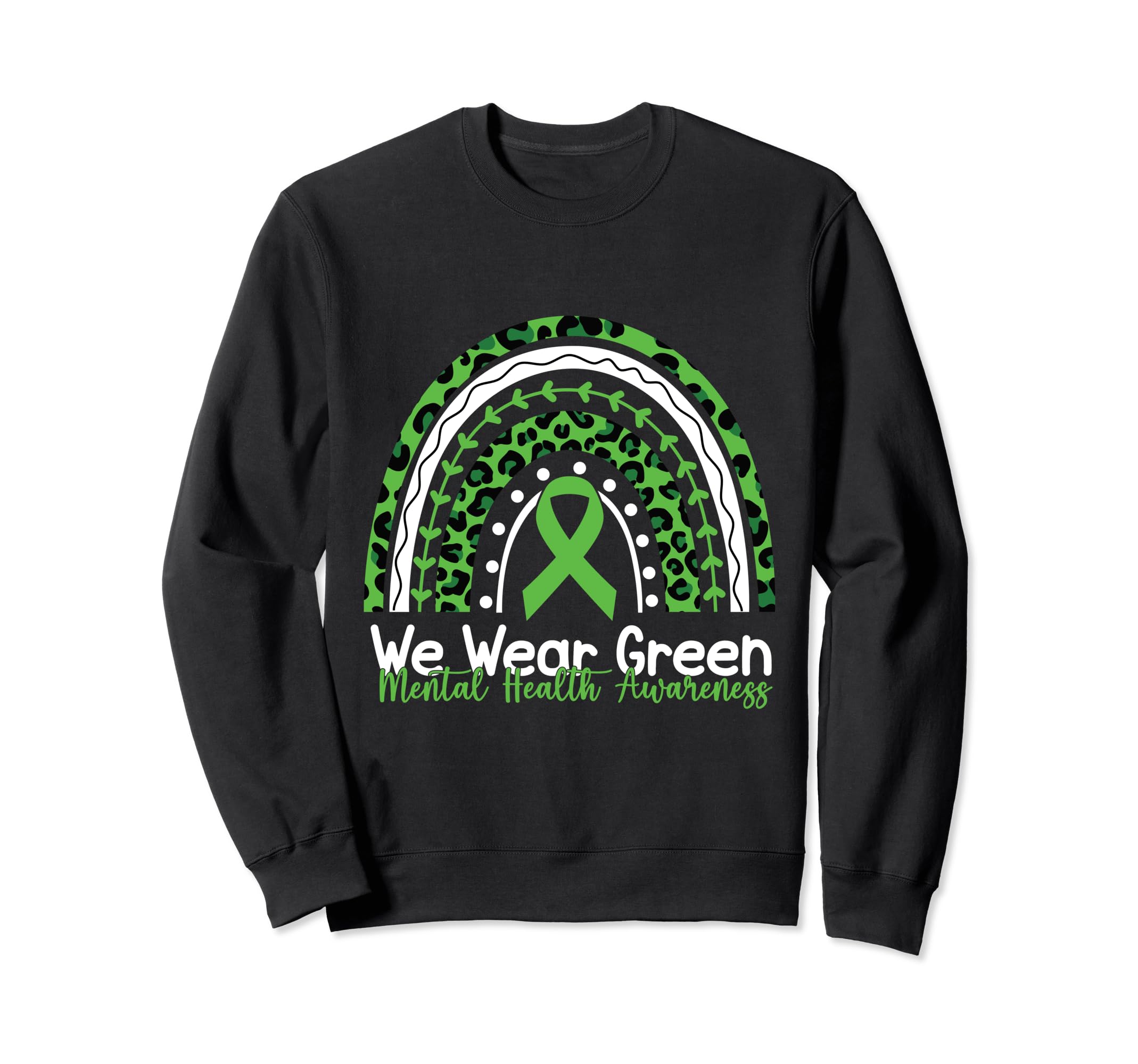 Rainbow May I Wear Green Sweatshirt - Casual Everyday Wear for Adults - T-Shirt, Sweatshirt, Hoodie