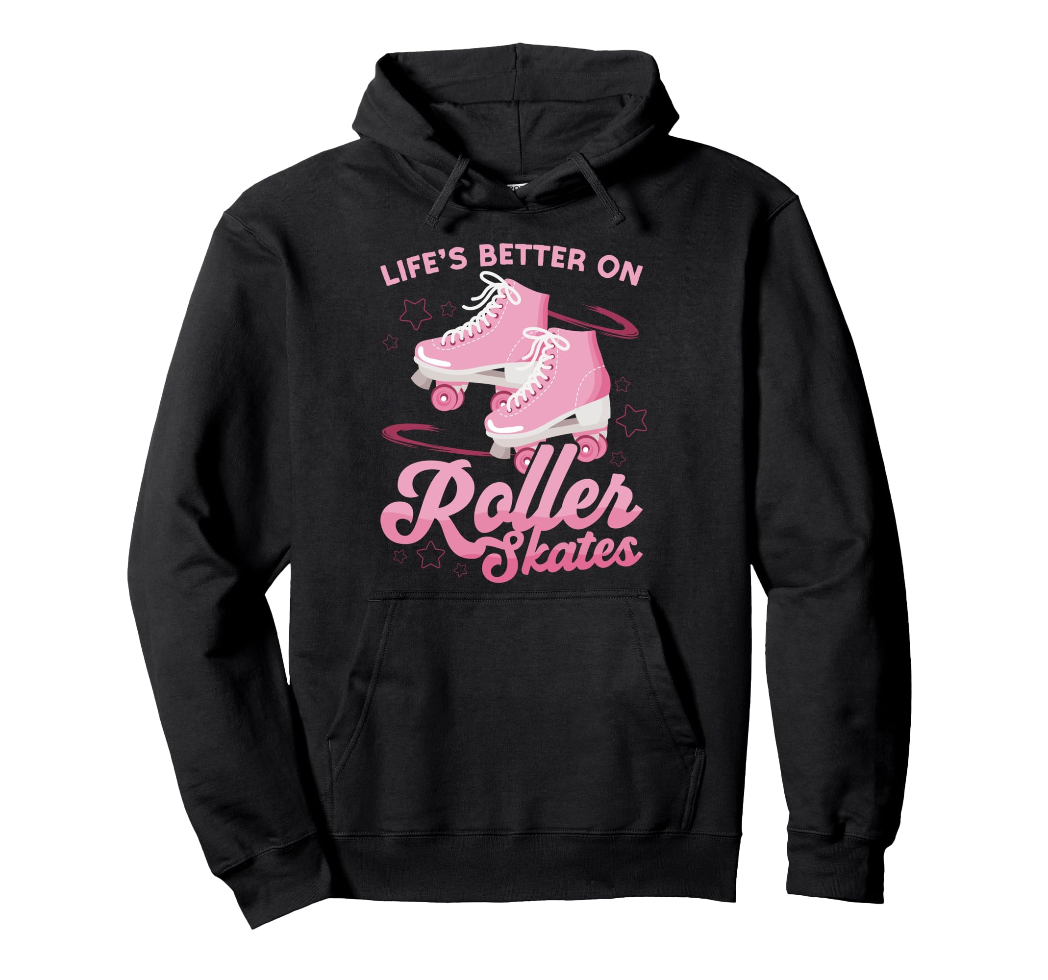 Roller Skating Skate 1970S Lifes Hoodie - Fun Novelty Design for Adults - T-Shirt, Sweatshirt, Hoodie