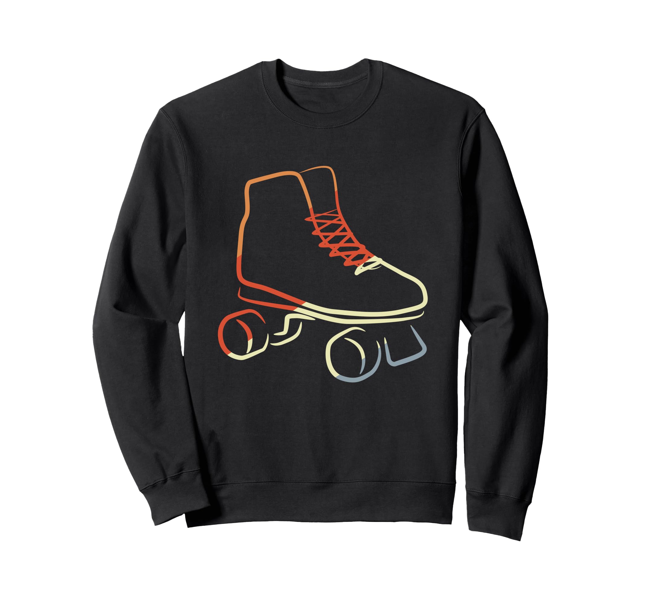 Roller Skates Roller Skating Fan Sweatshirt - Custom Art Print Men Women - T-Shirt, Sweatshirt, Hoodie