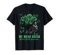 We Wear Green Mental Health Awareness T-Shirt - Minimalist Print Men Women - T-Shirt, Sweatshirt, Hoodie
