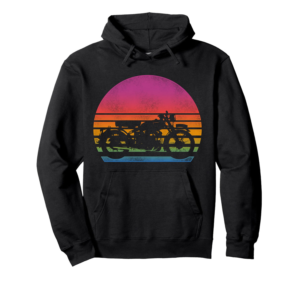 Motorcycle Biker Hoodie - Graphic Print Men Women - T-Shirt, Sweatshirt, Hoodie