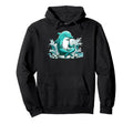 Meditation Dolphin Yoga Pose Relaxing Hoodie - Unique Graphic for Adults - T-Shirt, Sweatshirt, Hoodie