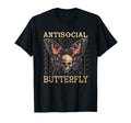 Antisocial Butterfly Gift Hoodie - Trendy Graphic Unisex - T-Shirt, Sweatshirt, Hoodie