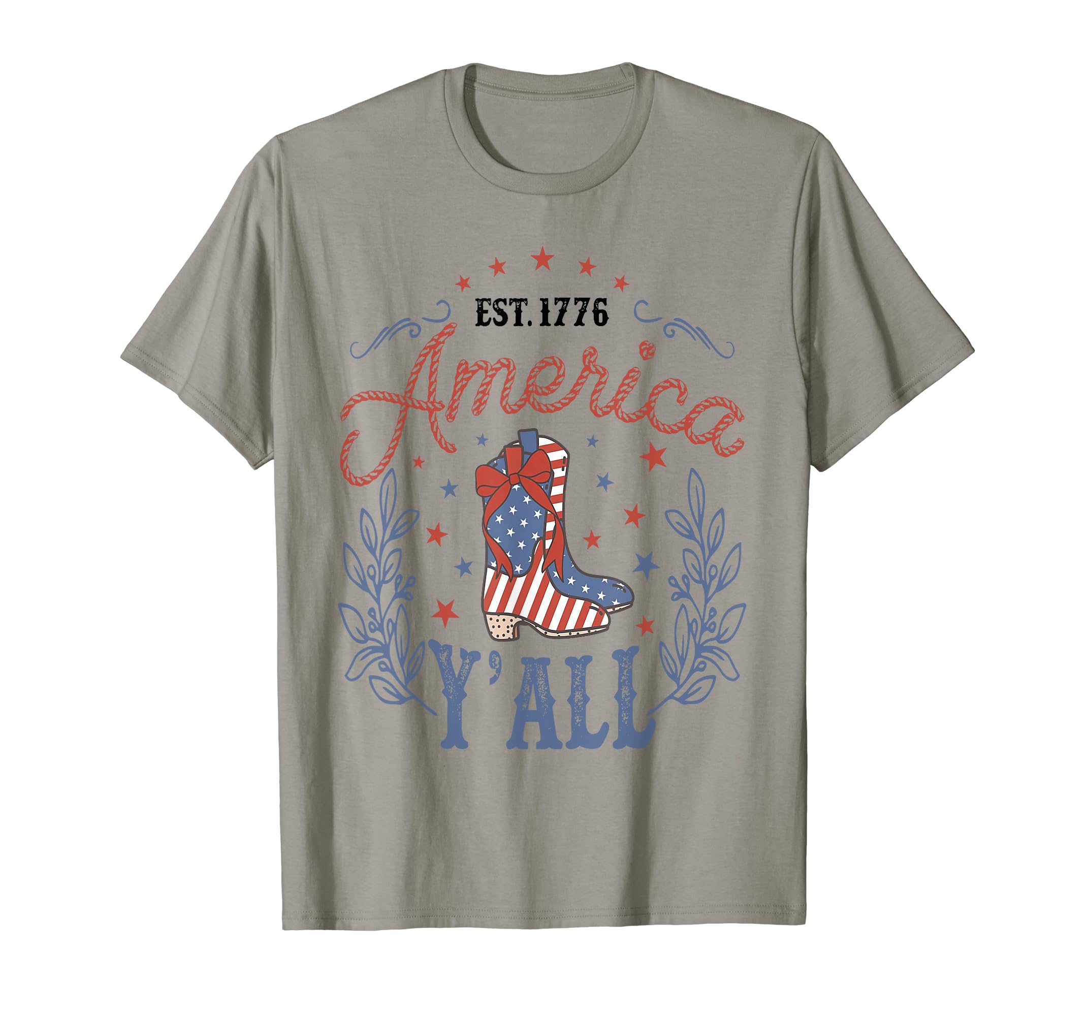 Funny Fourth July America Yall America T-Shirt - Trendy Graphic for Adults - T-Shirt, Sweatshirt, Hoodie