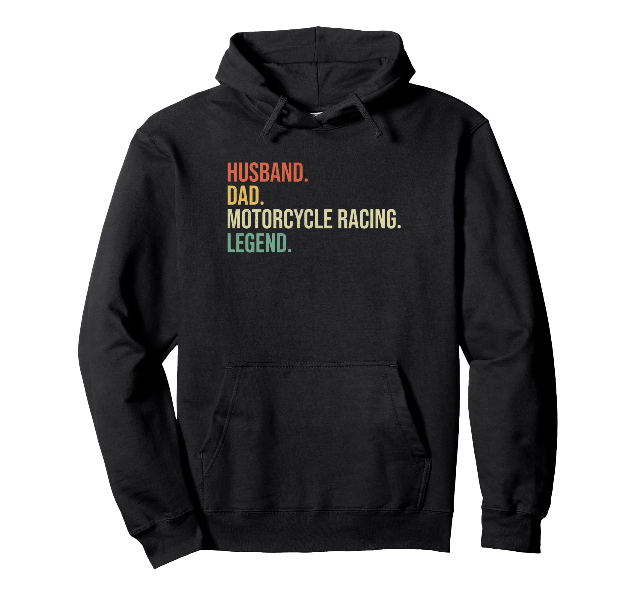 Husband Dad Motorcycle Racing Legend Hoodie - Streetwear Style Men Women - T-Shirt, Sweatshirt, Hoodie