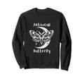 Antisocial Butterfly Sweatshirt - Trendy Graphic for Adults - T-Shirt, Sweatshirt, Hoodie