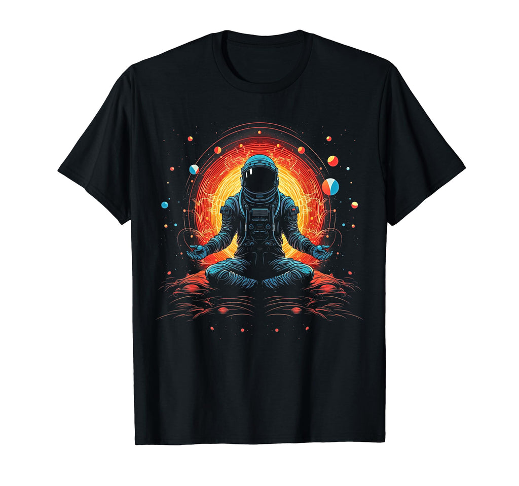 Synthwave Astronaut Cyberpunk 80S Sci Fi 42 T-Shirt - Graphic Print Unisex - T-Shirt, Sweatshirt, Hoodie