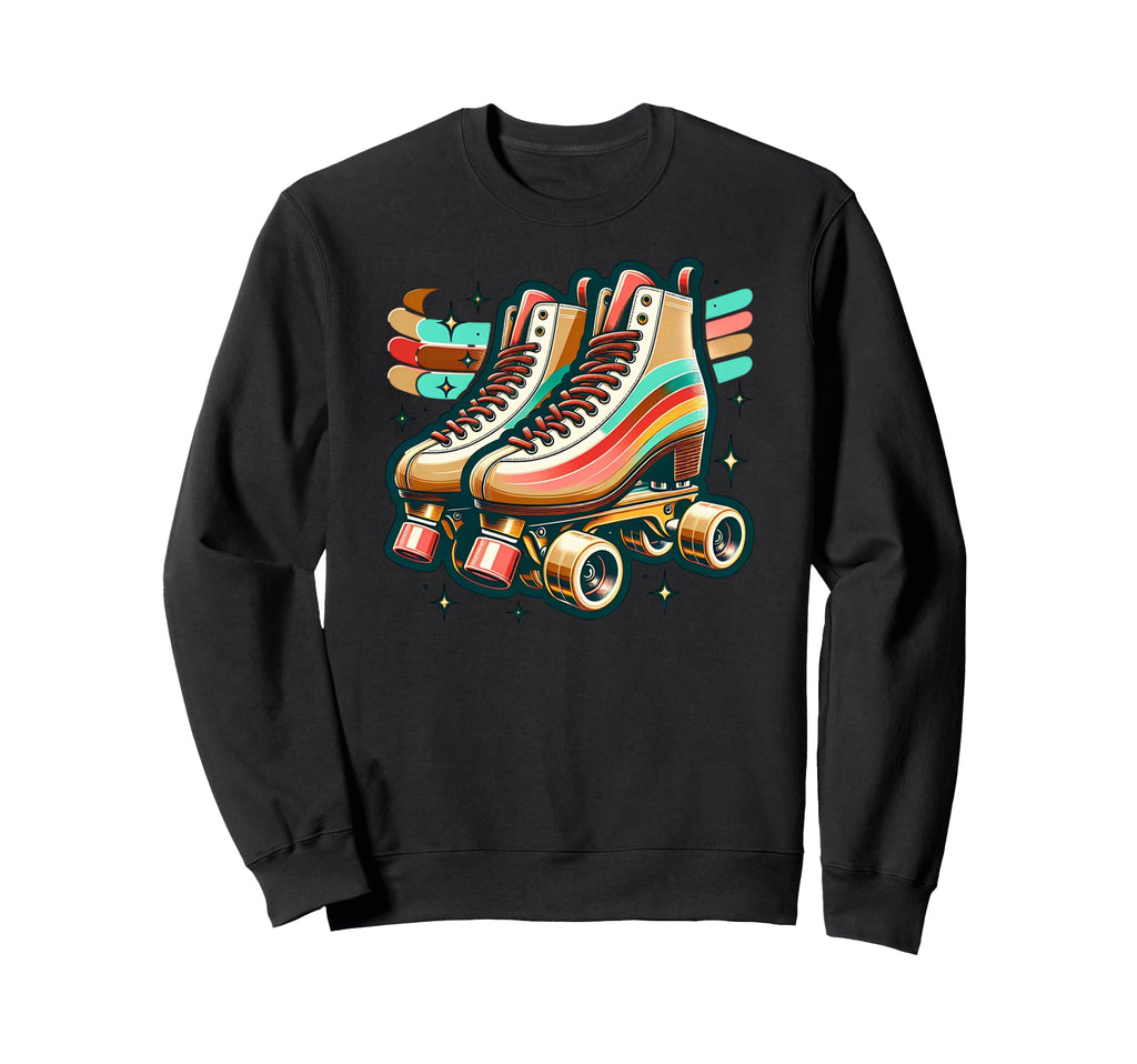 Roller Skates 70S Quad Skating Sweatshirt - Streetwear Style Men Women - T-Shirt, Sweatshirt, Hoodie