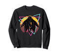 Mothman Synthwave 80S Retrowave Sweatshirt - Aesthetic Graphic Unisex - T-Shirt, Sweatshirt, Hoodie