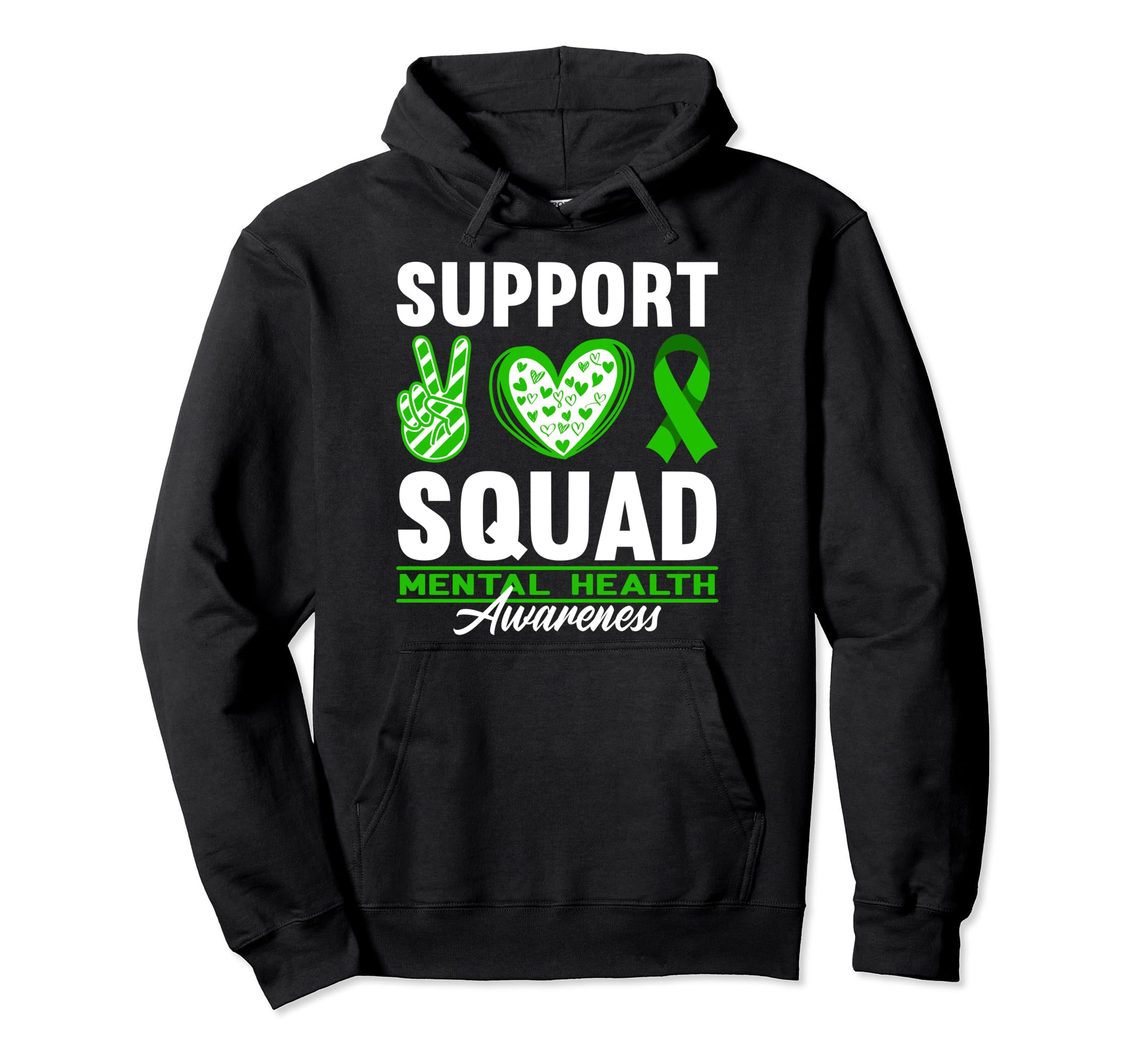 Support Awareness Squad I Hoodie - Casual Everyday Wear Men Women - T-Shirt, Sweatshirt, Hoodie