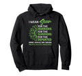 I Wear Green Fight Stigma Mental Hoodie - Fun Novelty Design Men Women - T-Shirt, Sweatshirt, Hoodie