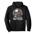 Tattoo Art Ink Body Art Inked Hoodie - Graphic Print Men Women - T-Shirt, Sweatshirt, Hoodie