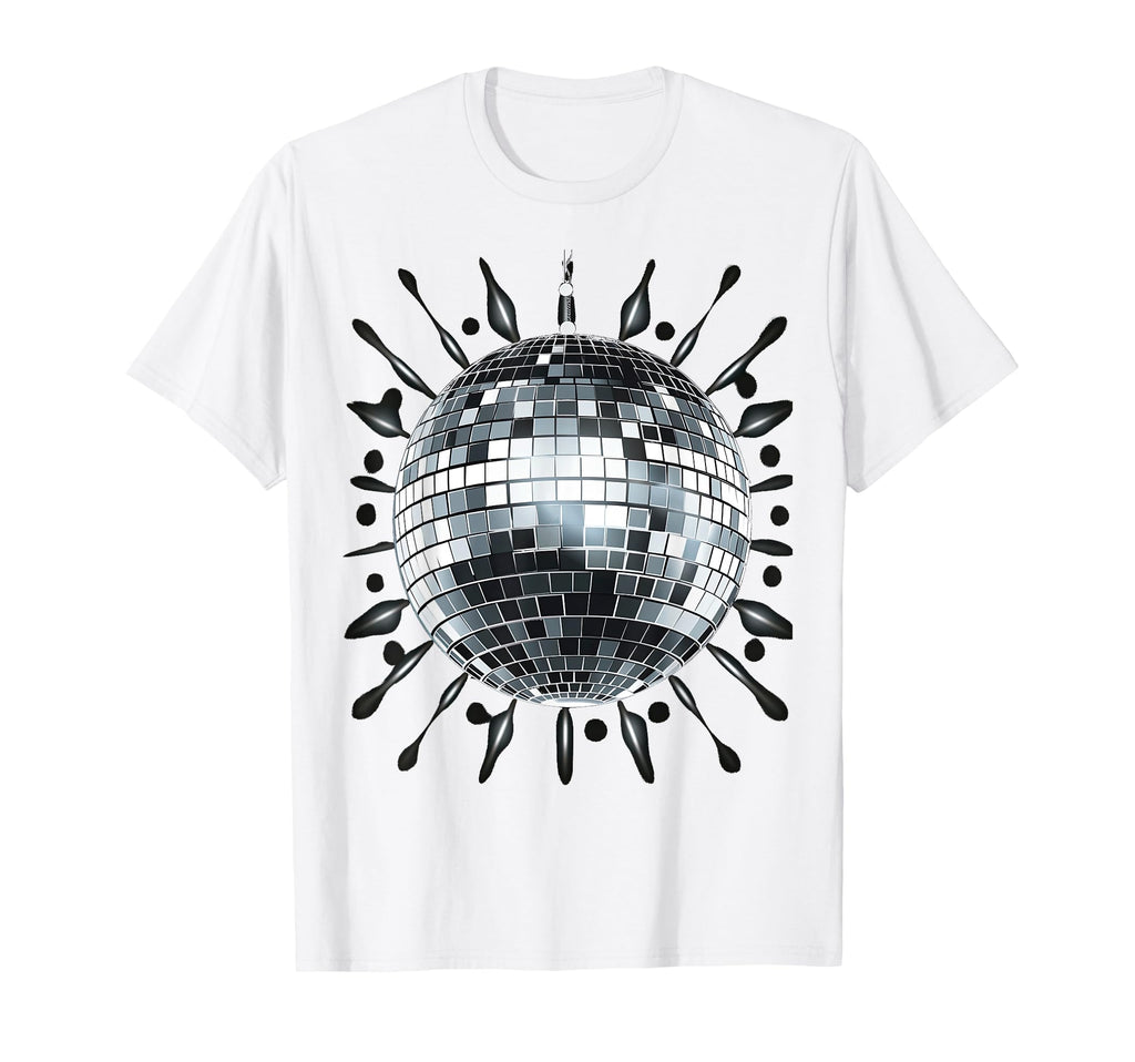 Disco Ball House Discoball Party T-Shirt - Fun Novelty Design Unisex - T-Shirt, Sweatshirt, Hoodie