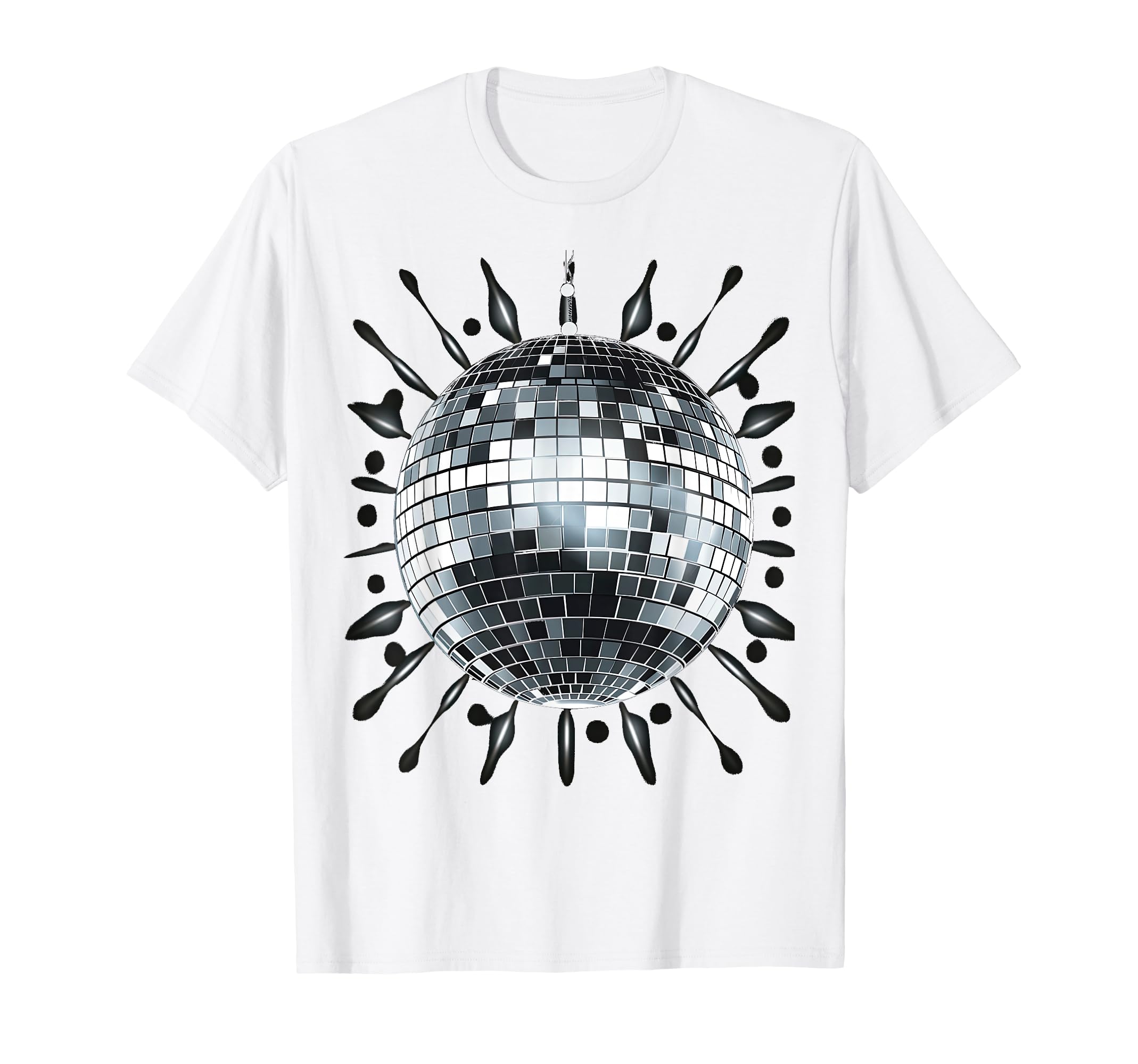 Disco Ball House Discoball Party T-Shirt - Fun Novelty Design Unisex - T-Shirt, Sweatshirt, Hoodie