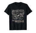 Motorcycles And Mascara Womens Motor T-Shirt - Custom Art Print Men Women - T-Shirt, Sweatshirt, Hoodie