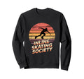 Inline Skating Society Skater Sweatshirt - Casual Everyday Wear for Adults - T-Shirt, Sweatshirt, Hoodie