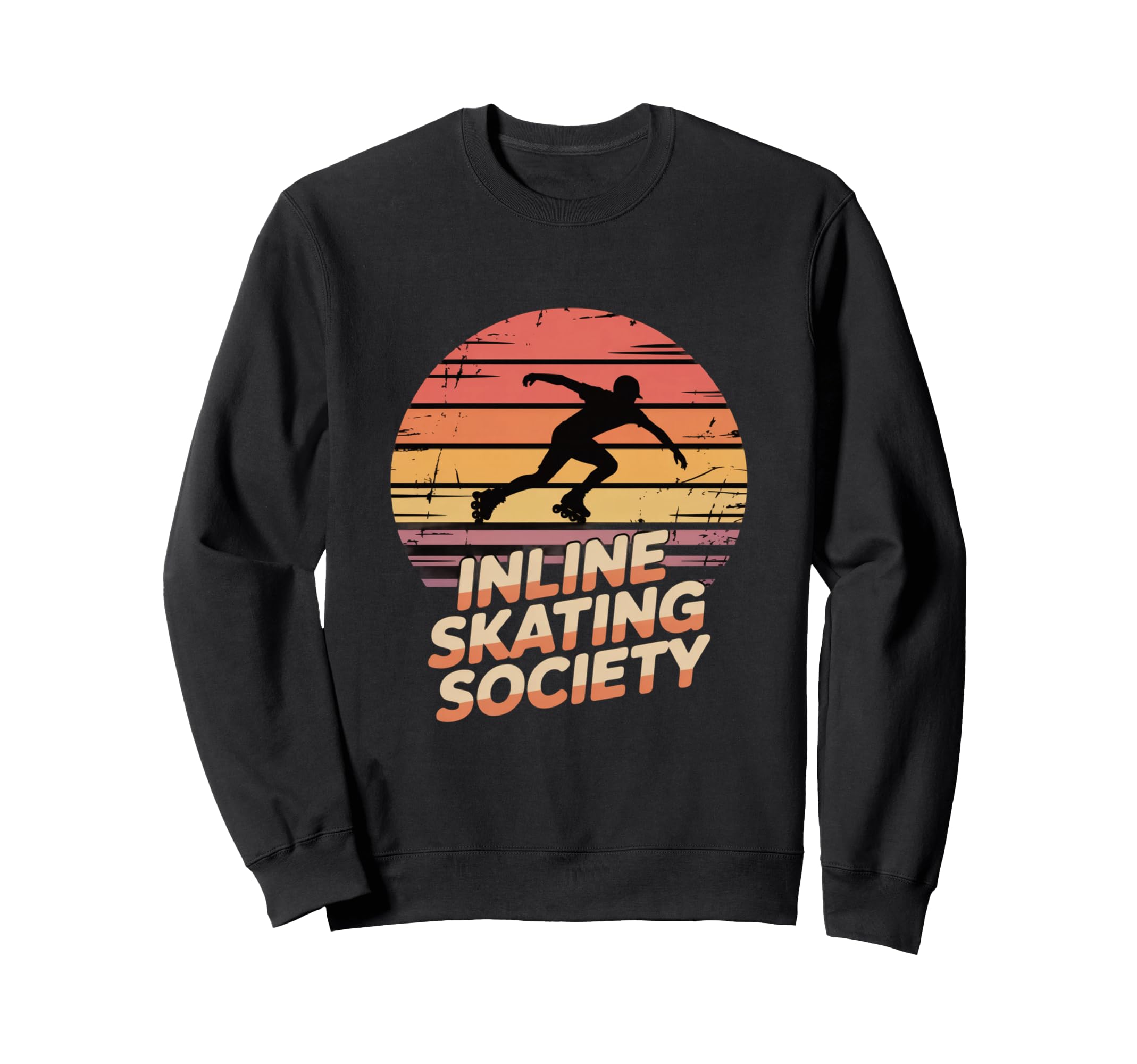 Inline Skating Society Skater Sweatshirt - Casual Everyday Wear for Adults - T-Shirt, Sweatshirt, Hoodie