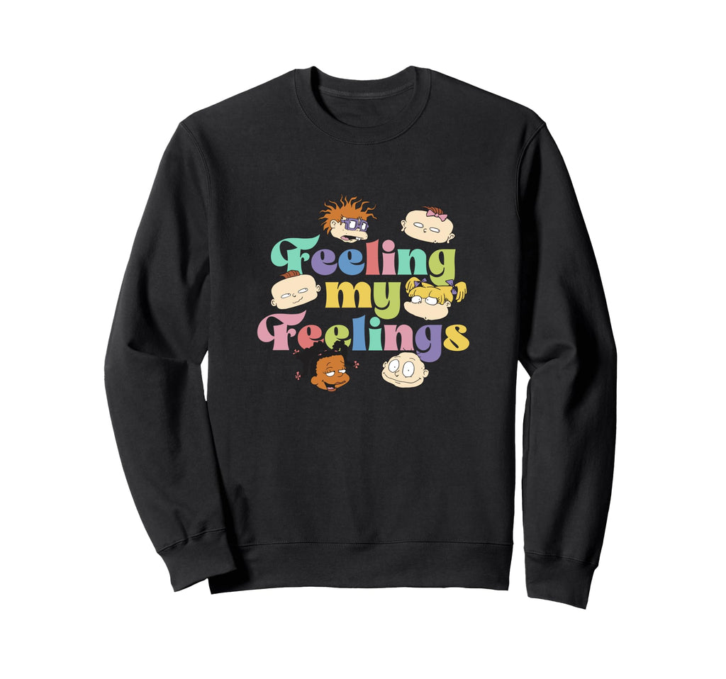 Rugrats Feeling My Feelings Groovy Sweatshirt - Streetwear Style Men Women - T-Shirt, Sweatshirt, Hoodie