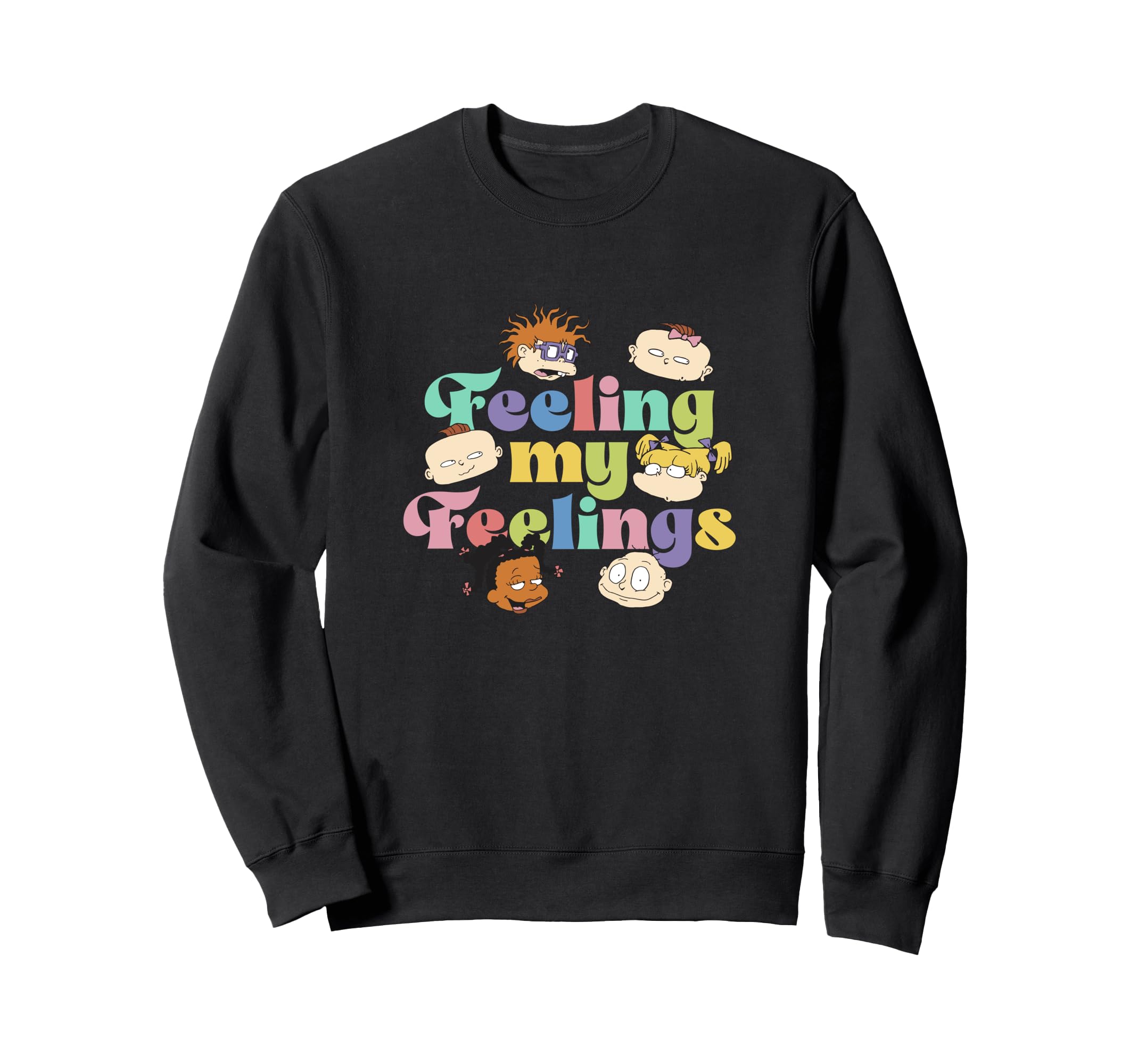 Rugrats Feeling My Feelings Groovy Sweatshirt - Streetwear Style Men Women - T-Shirt, Sweatshirt, Hoodie