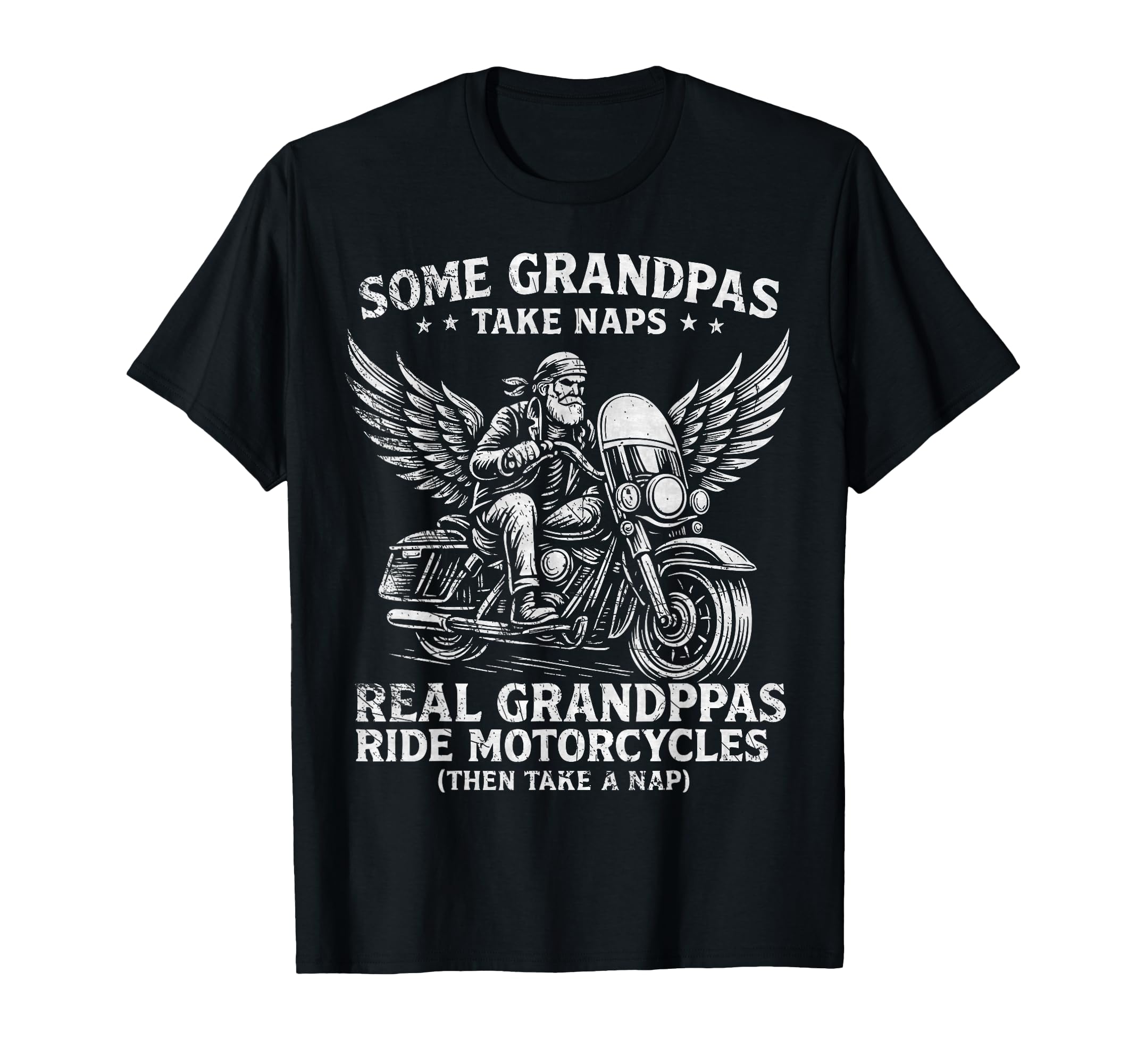 Some Grandpas Take Naps Real Grandpas T-Shirt - Custom Art Print Men Women - T-Shirt, Sweatshirt, Hoodie